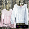Strikket sweater fra Hotte Hit