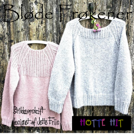 Strikket sweater fra Hotte Hit